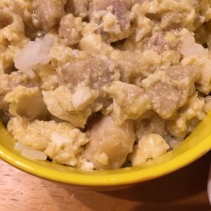 豆腐入り☆とろとろ親子丼